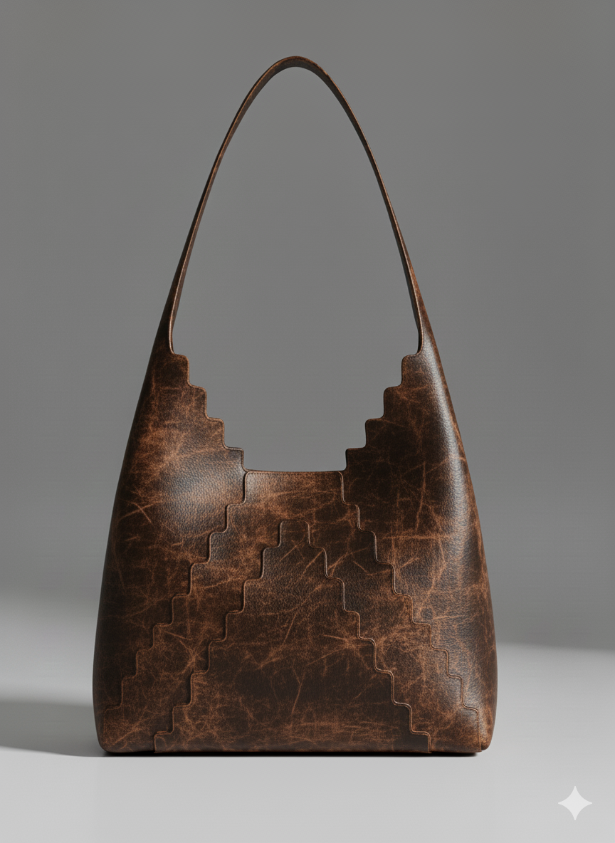 The Saqqara Tote Bag In Brown