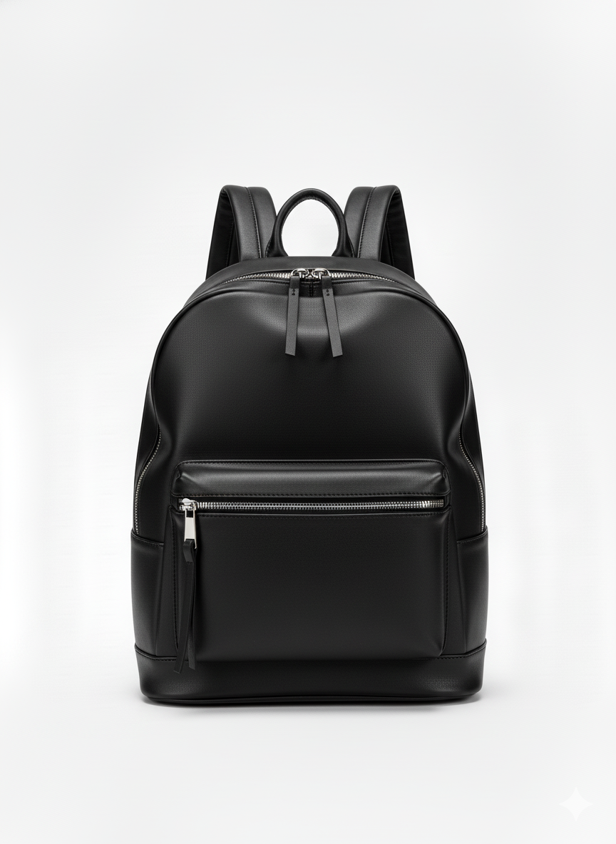 Loxord Signature Backpack In Black