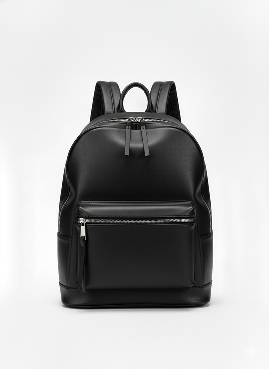 Loxord Signature Backpack In Black