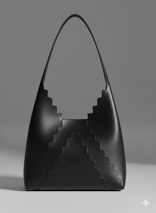 The Saqqara Tote Bag In Black